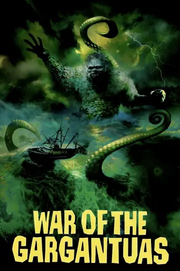 Poster to the movie "The War of the Gargantuas" #947998