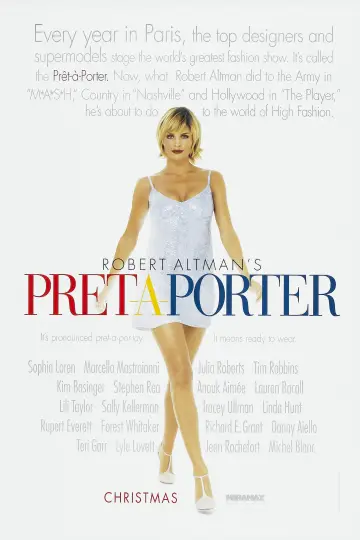 Poster to the movie "Prêt-à-Porter" #1062647