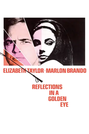 Poster to the movie "Reflections in a Golden Eye" #1037823