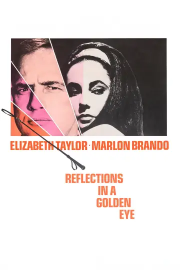 Poster to the movie "Reflections in a Golden Eye" #1037825