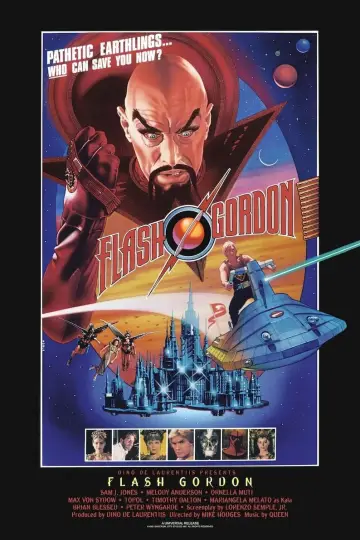 Poster to the movie "Flash Gordon" #887190