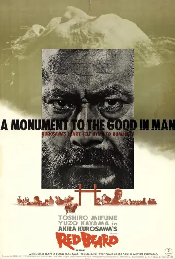 Poster to the movie "Red Beard" #750705