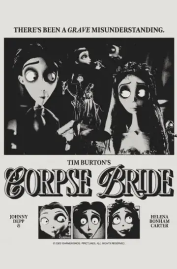 Poster to the movie "Corpse Bride" #1529467