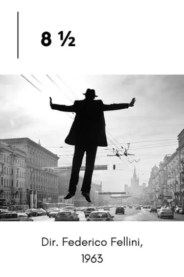 Poster to the movie "8½" #176702