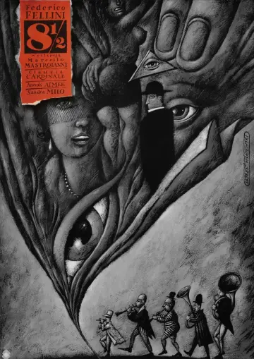 Poster to the movie "8½" #465717