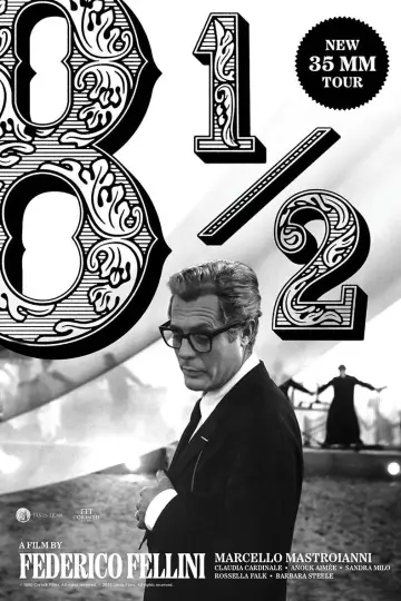 Poster to the movie "8½" #634965