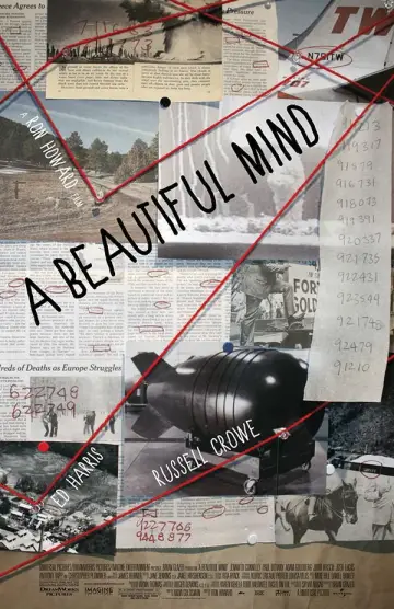 Poster to the movie "A Beautiful Mind" #1207029