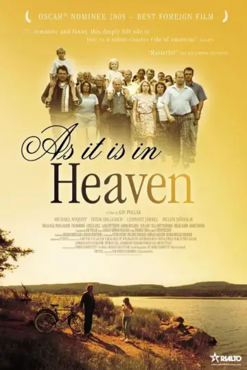 Poster to the movie "As It Is in Heaven" #1118440