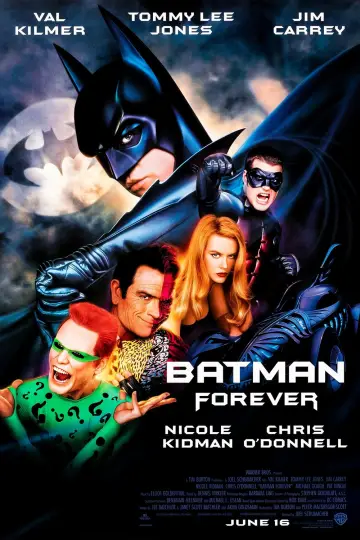 Poster to the movie "Batman Forever" #618959