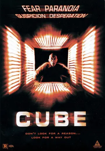 Poster to the movie "Cube" #116957