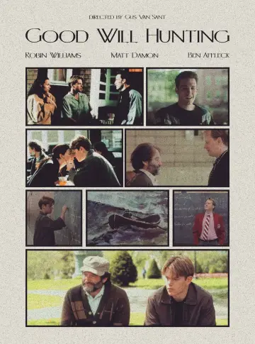 Poster to the movie "Good Will Hunting" #927551