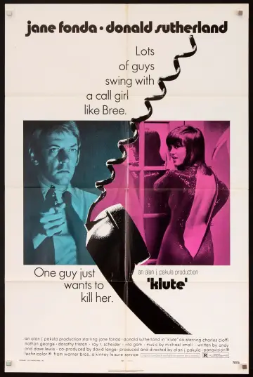 Poster to the movie "Klute" #264537