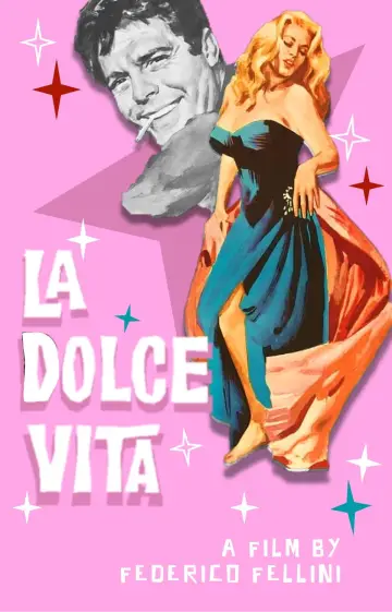 Poster to the movie "La Dolce Vita" #1208199