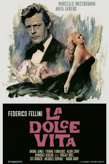 Poster to the movie "La Dolce Vita" #864446