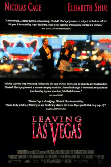 Poster to the movie "Leaving Las Vegas" #534522