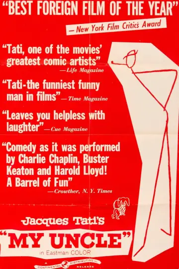 Poster to the movie "Mon Oncle" #926141
