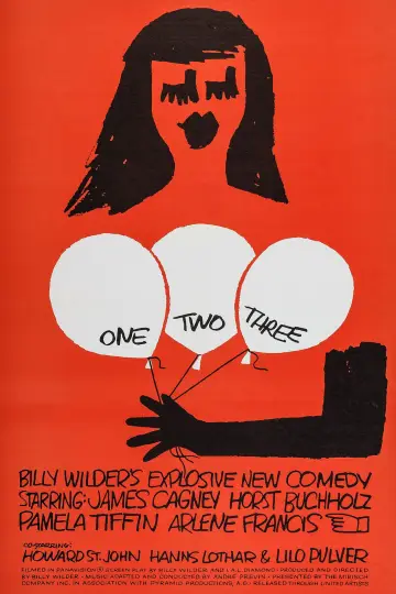 Poster to the movie "One, Two, Three" #951135