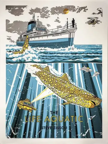 Poster to the movie "The Life Aquatic with Steve Zissou" #936332