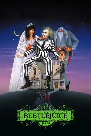 Poster to the movie "Beetlejuice" #662276