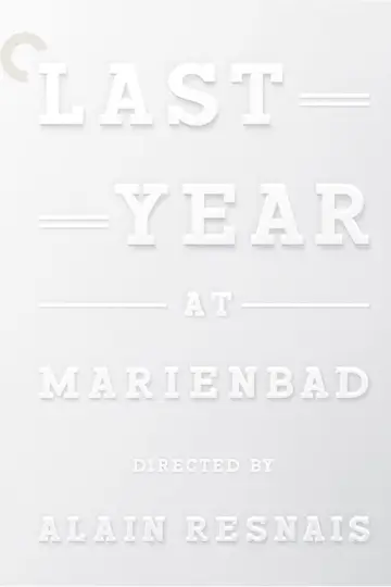 Poster to the movie "Last Year at Marienbad" #215506