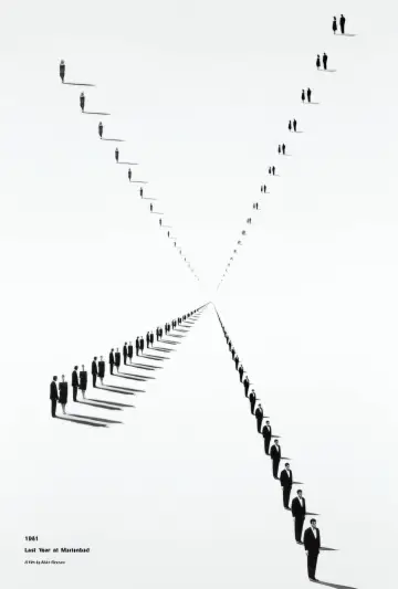 Poster to the movie "Last Year at Marienbad" #987526