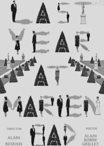 Poster to the movie "Last Year at Marienbad" #987527