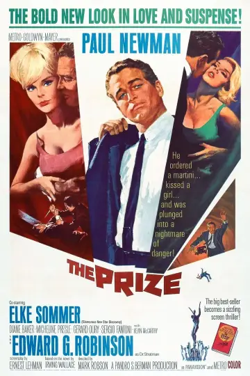 Poster to the movie "The Prize" #1099208