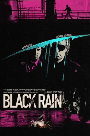 Poster to the movie "Black Rain" #720160