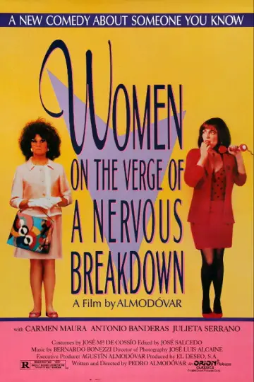 Poster to the movie "Women on the Verge of a Nervous Breakdown" #987896