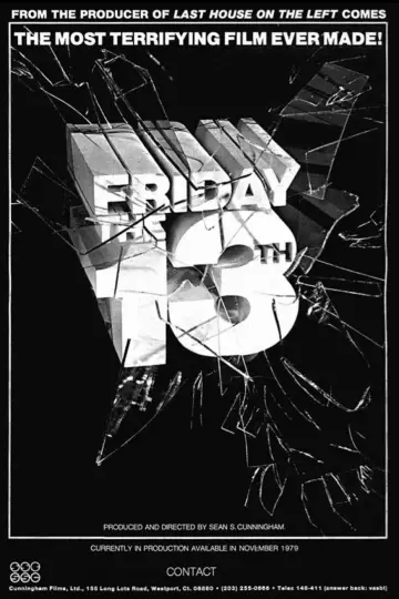 Poster to the movie "Friday the 13th" #917697
