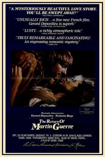 Poster to the movie "The Return of Martin Guerre" #1118417