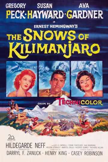 Poster to the movie "The Snows of Kilimanjaro" #1095939