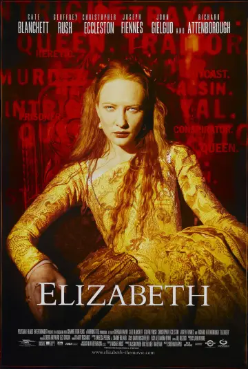Poster to the movie "Elizabeth" #878681