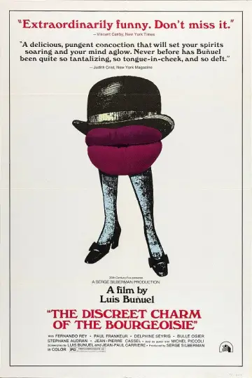 Poster to the movie "The Discreet Charm of the Bourgeoisie" #981258