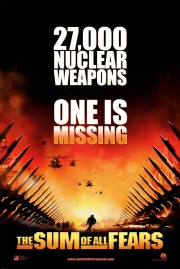 Poster to the movie "The Sum of All Fears" #89156