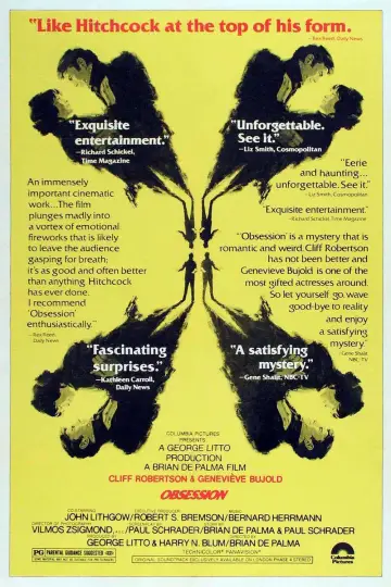Poster to the movie "Obsession" #857716