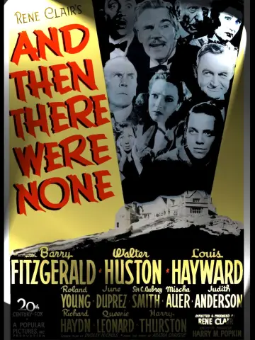 Poster to the movie "And Then There Were None" #992751