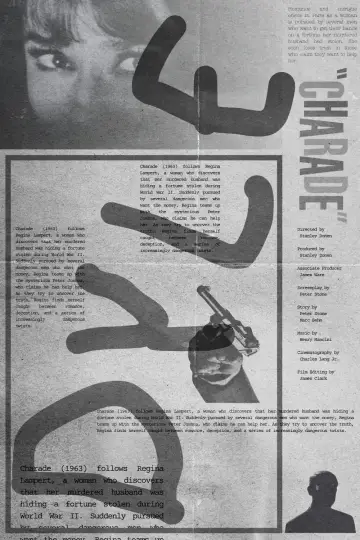 Poster to the movie "Charade" #1208790