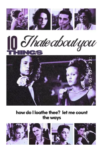 Poster to the movie "10 Things I Hate About You" #832464