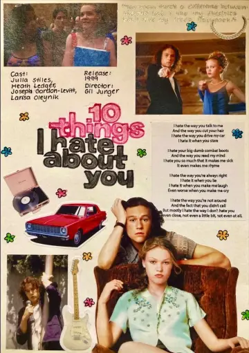 Poster to the movie "10 Things I Hate About You" #832473