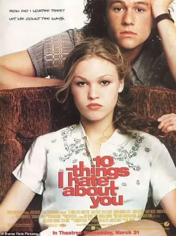 Poster to the movie "10 Things I Hate About You" #960529