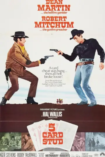 Poster to the movie "5 Card Stud" #1843225