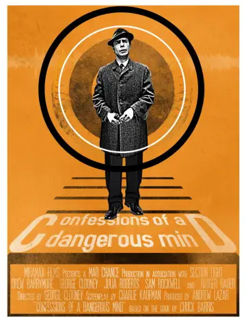Poster to the movie "Confessions of a Dangerous Mind" #894869