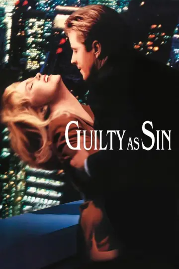 Poster to the movie "Guilty as Sin" #1059118