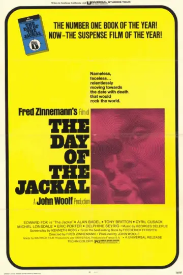 Poster to the movie "The Day of the Jackal" #854703