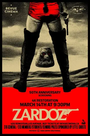 Poster to the movie "Zardoz" #937665