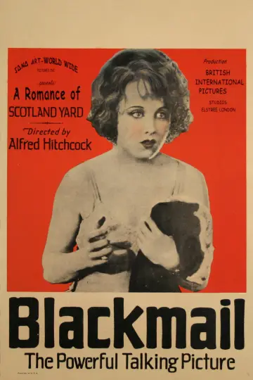 Poster to the movie "Blackmail" #1047957