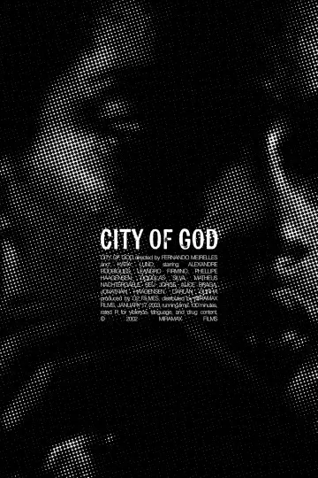 Poster to the movie "City of God" #61486