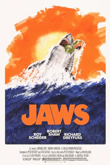Poster to the movie "Jaws" #1178409