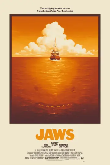 Poster to the movie "Jaws" #768262